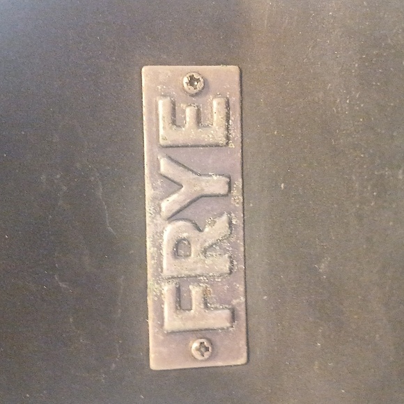 Frye Black/Dark Brown Leather Dressy/Heeled Boots Size 8M - Picture 11 of 15